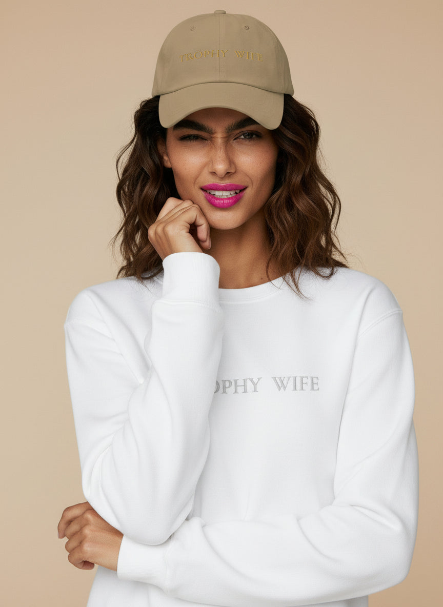 Trophy Wife Embroidered Dad Hat