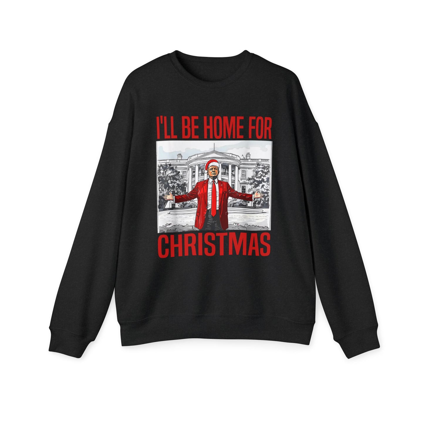 Funny Trump Ugly Christmas Sweater for Republicans