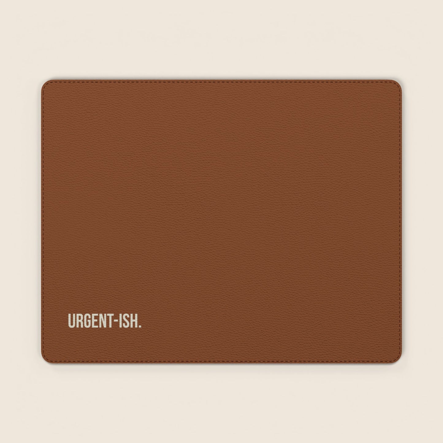 Urgent-ish | Vegan Leather Mouse Pad