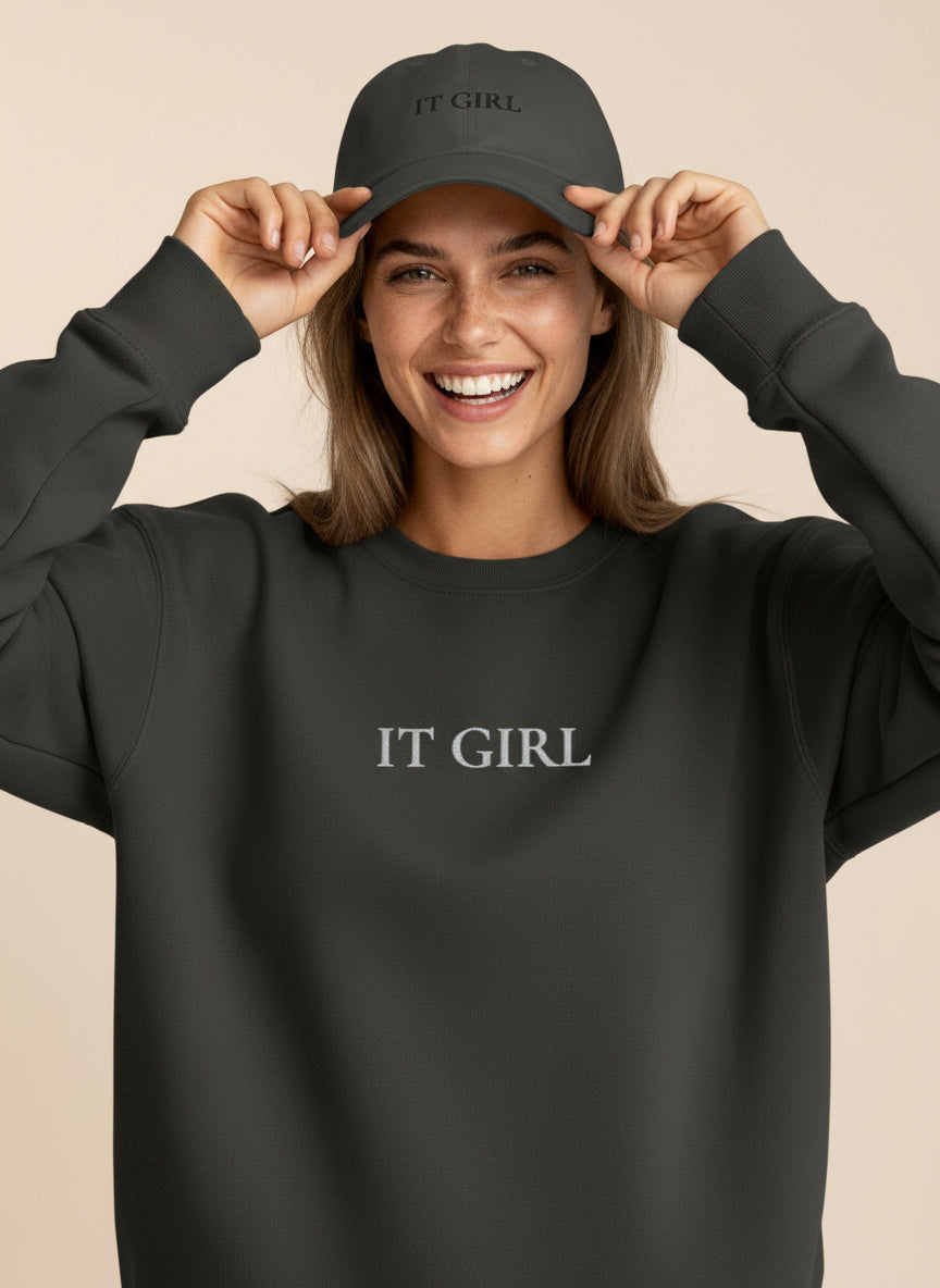 IT GIRL Embroidered Dad Hat
